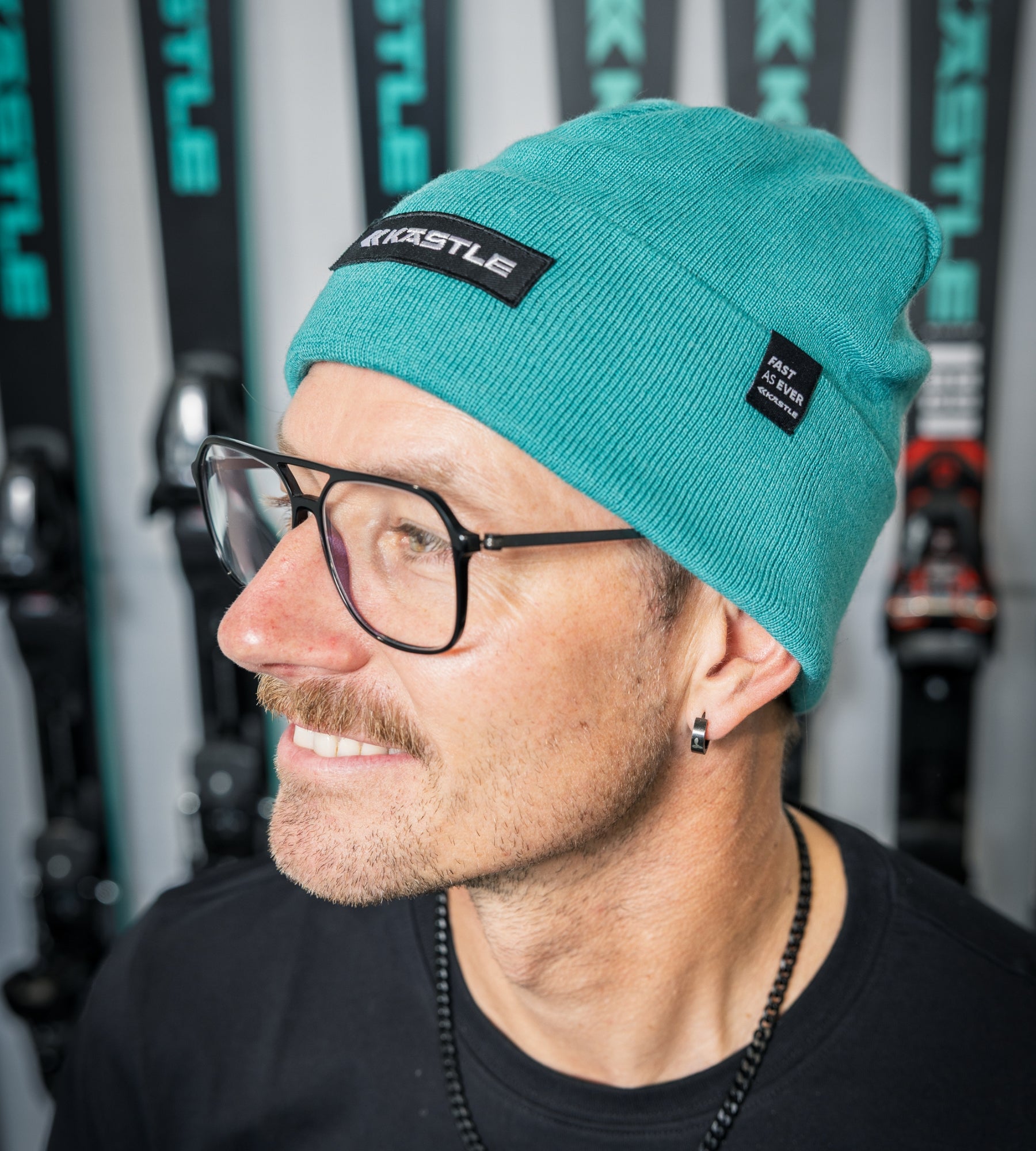LOGO PATCH BEANIE